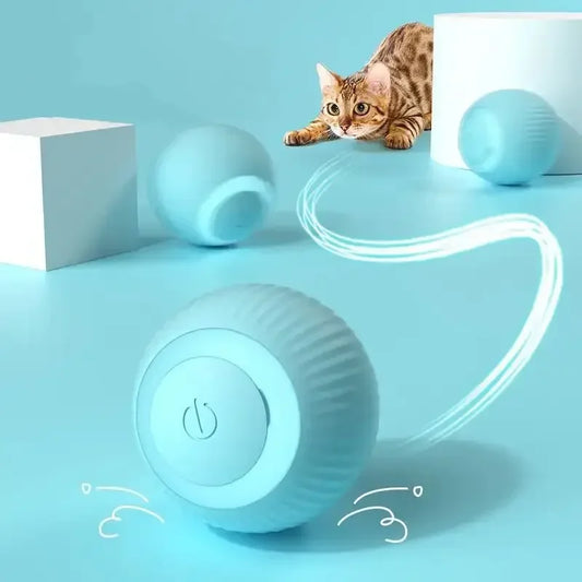 Balle roulante intelligente pour chat